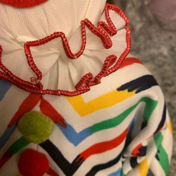 🤡 • VINTAGE RARE • UNIQUE • 1950s • clown doll puppet • wood body • 🤡 - Picture 9 of 9